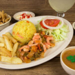 Filetes con Camarones