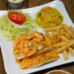 Filetes con Mariscos