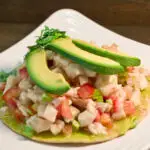 Tostada de Ceviche